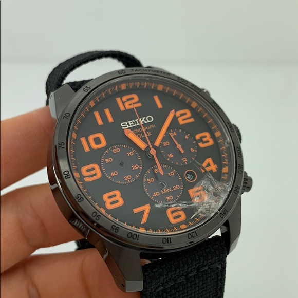 Seiko | Accessories | Seiko Chronograph Ssc233 Quartz | Poshmark
